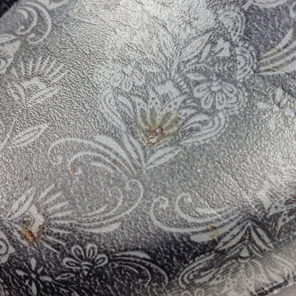 Crocs Women's Neria Pro Graphic  Black Floral Slip On Comfy Work Clogs H835 - Picture 12 of 13